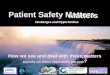 Patient Safety  Matters