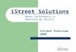 iStreet Solutions Where Performance is  Measured By Results