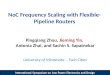 NoC  Frequency Scaling with Flexible-Pipeline Routers