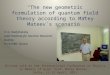 “The new geometric formulation of quantum field theory according to  Matey Mateev`s  scenario”