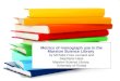 Metrics of monograph use in the Marston Science Library  by Michelle Foss  Leonard and