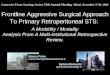 Frontline Aggressive Surgical Approach To Primary Retroperitoneal STS: A Morbidity / Mortality