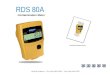 RDS 80A Contamination Meter