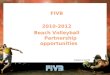 FIVB  2010-2012  Beach Volleyball   Partnership opportunities