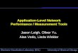 Application-Level Network Performance / Measurement Tools