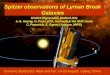 Spitzer observations of Lyman Break Galaxies