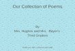 Our Collection of Poems