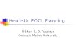Heuristic POCL Planning