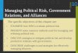 Managing Political Risk, Government Relations, and Alliances