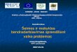 Projekt as  „Naujos galimybės Vilniaus pedagogų profesinės kompetencijos plėtrai“ 2005 – 2008 m