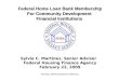 Federal Home Loan Bank Membership  For Community Development  Financial Institutions
