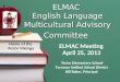 ELMAC  English Language Multicultural Advisory Committee