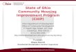 State of Ohio Community Housing  Improvement Program (CHIP)