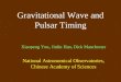 Gravitational Wave and Pulsar Timing