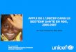 APPUI DE L’UNICEF DANS LE SECTEUR SANTE EN RDC,  2006-2007 Dr Jean Kitwanda, MD, MPH