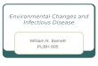 Environmental Changes and Infectious Disease