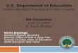 U.S. Department of Education Federal Education Priorities and Indian Country