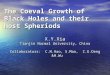 The Coeval Growth of Black Holes and their host Spheriods