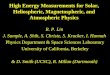 High Energy Measurements for Solar, Heliospheric, Magnetospheric, and Atmospheric Physics