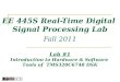 EE 445S Real-Time Digital  Signal Processing Lab Fall 2011
