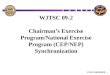 WJTSC 09-2 Chairman’s Exercise Program/National Exercise Program (CEP/NEP) Synchronization