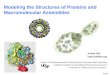 Modeling the Structures of Proteins and Macromolecular Assemblies