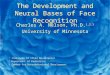 The Development and Neural Bases of Face Recognition
