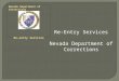 Re-Entry Services Nevada Department of Corrections