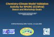 Chemistry-Climate Model Validation Activity for SPARC (CCMVal) Status and Workshop Goals