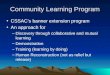 Community Learning Program