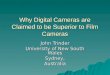 Why Digital Cameras are Claimed to be Superior to Film Cameras