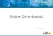 Register Online Helpdesk