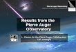 Results from the  Pierre Auger Observatory