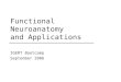 Functional Neuroanatomy  and Applications