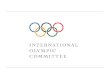 OLYMPIC LEGACY Christophe DUBI Deputy Olympic Games Executive Director