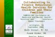 Collaborating to Finance Behavioral Health Services for Children and Their Families