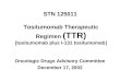 STN 125011  Tositumomab Therapeutic Regimen  (TTR) [tositumomab plus I-131 tositumomab]