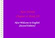 New Welcome to English (Second Edition)