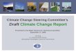 Climate Change Steering Committee’s Draft Climate Change Report