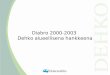 Diabro 2000-2003  Dehko alueellisena hankkeena