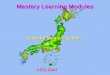 Mastery Learning Modules