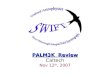 PALM3K  Review Caltech Nov 12 th , 2007