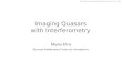 Imaging Quasars  with Interferometry