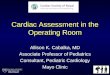 Cardiac Assessment in the Operating Room