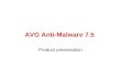 AVG  Anti-Malware  7.5