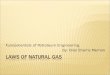 Laws of natural gas
