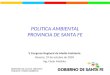 POLITICA AMBIENTAL PROVINCIA DE SANTA FE