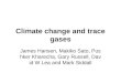 Climate change and trace gases