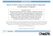 State of Ohio Class A Drinking Water Operator  Certification Program