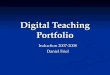 Digital Teaching Portfolio